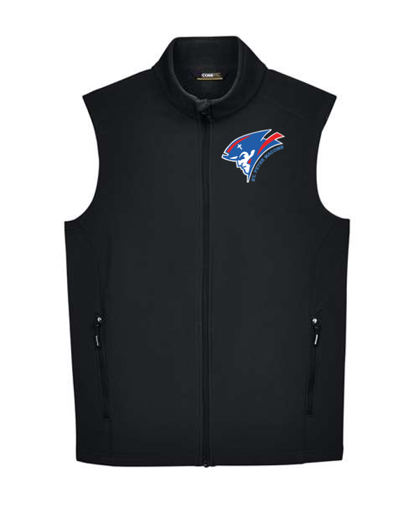 CORE365 Men's Cruise Two-Layer Fleece Bonded Soft Shell Vest
