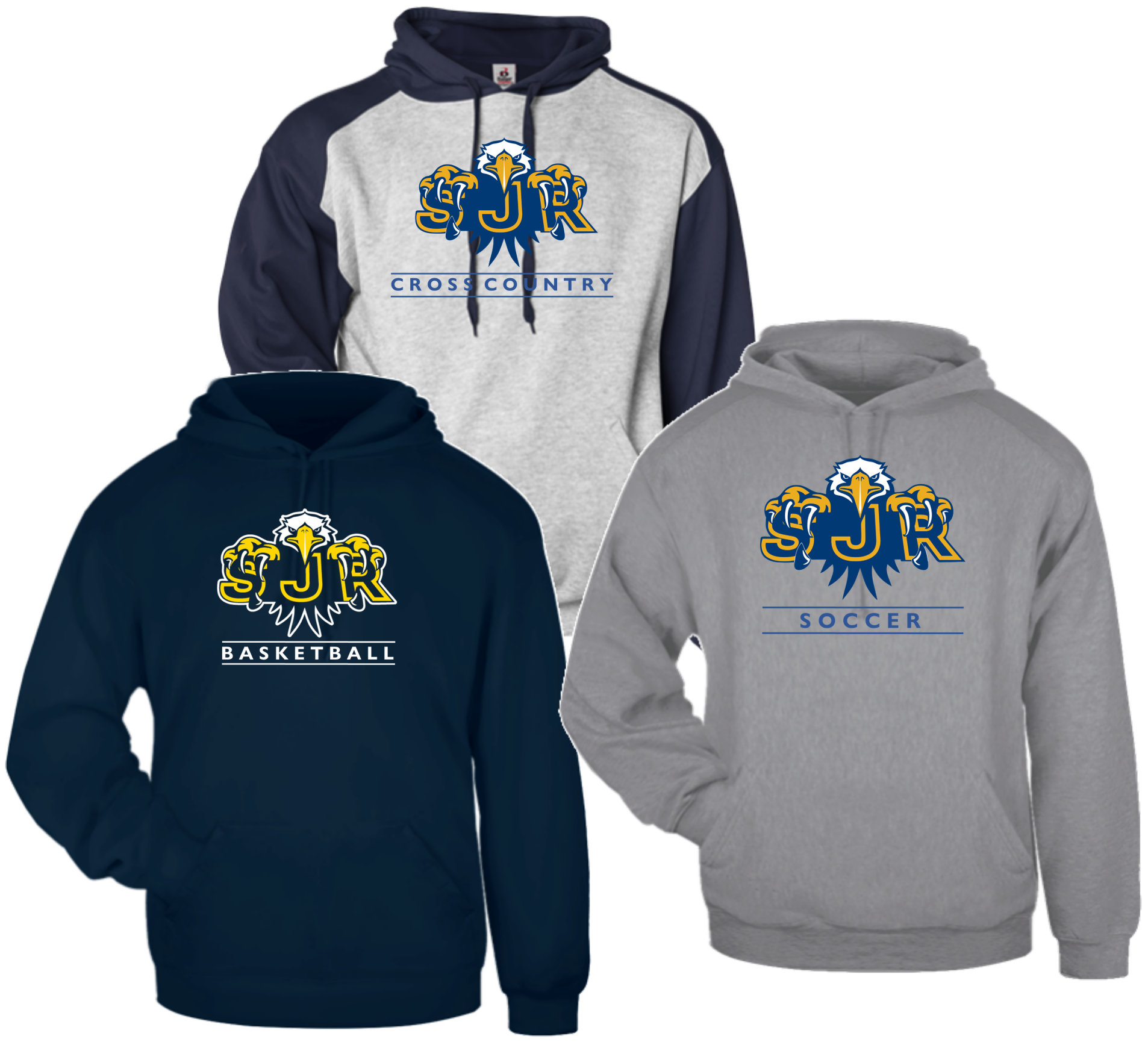 SJR-Athletics Athletic Fleece Sport Hoodie