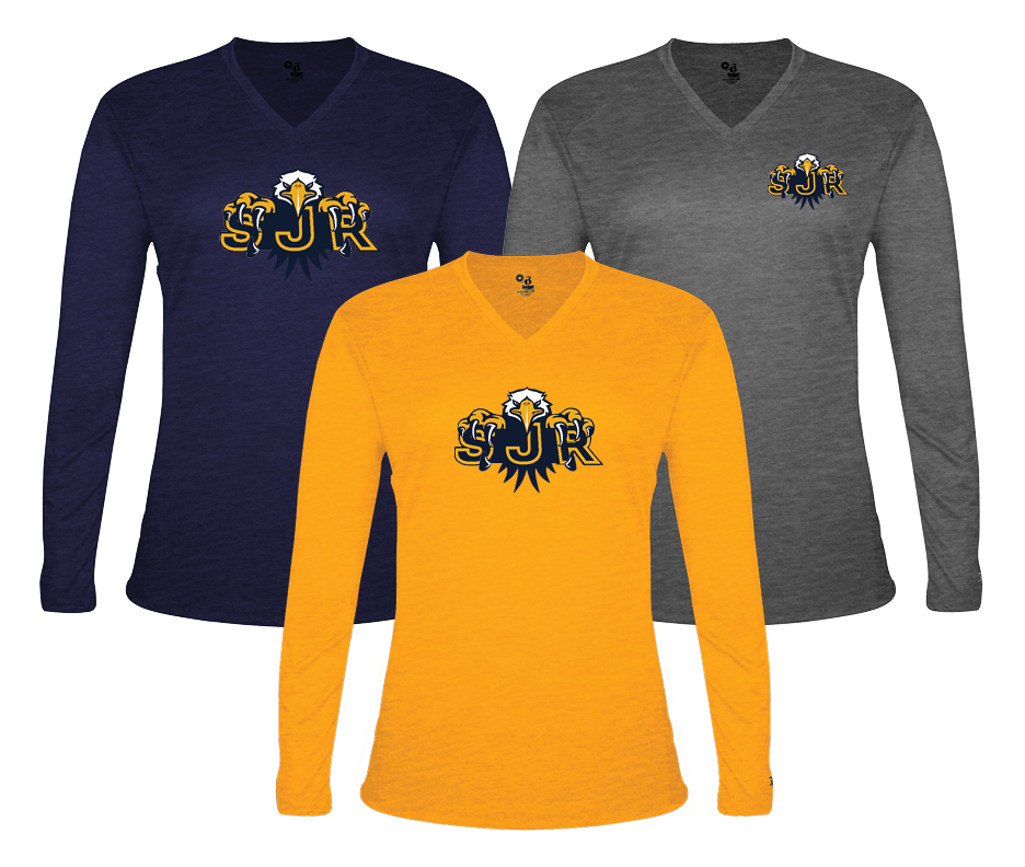 SJR Tri-Blend Women's Long Sleeve Tee