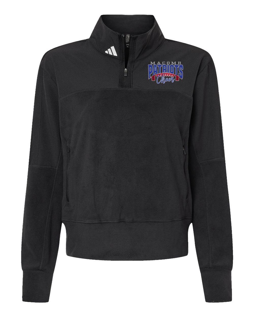 Women's Adidas Fleece Quarter-Zip Pullover