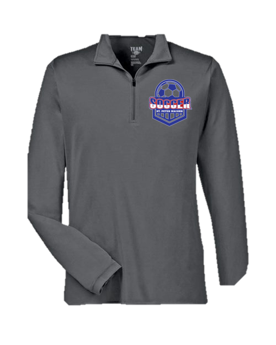 Team 365 Men's Zone Performance Quarter-Zip Pullover - Soccer