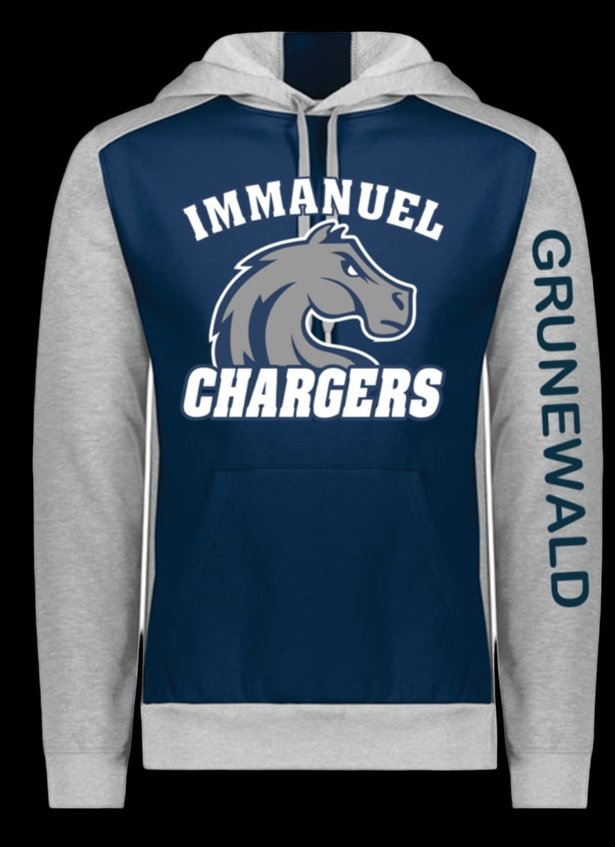 Unisex Eco Revive™ Three-Season Triblend Fleece Hooded Sweatshirt - 6865