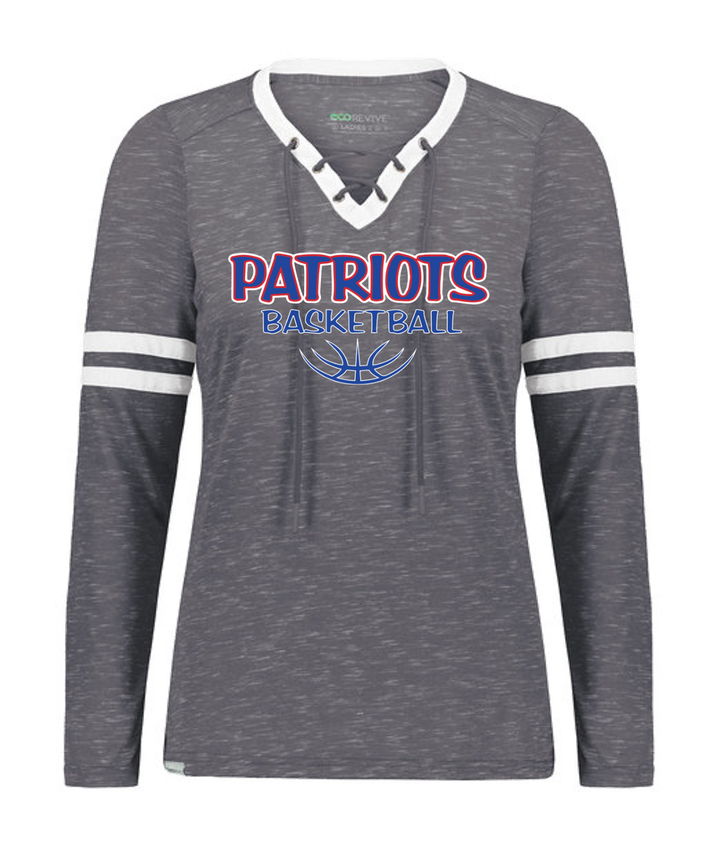 2025 SPM Basketball Ladies' Monterey Long-Sleeve V-Neck