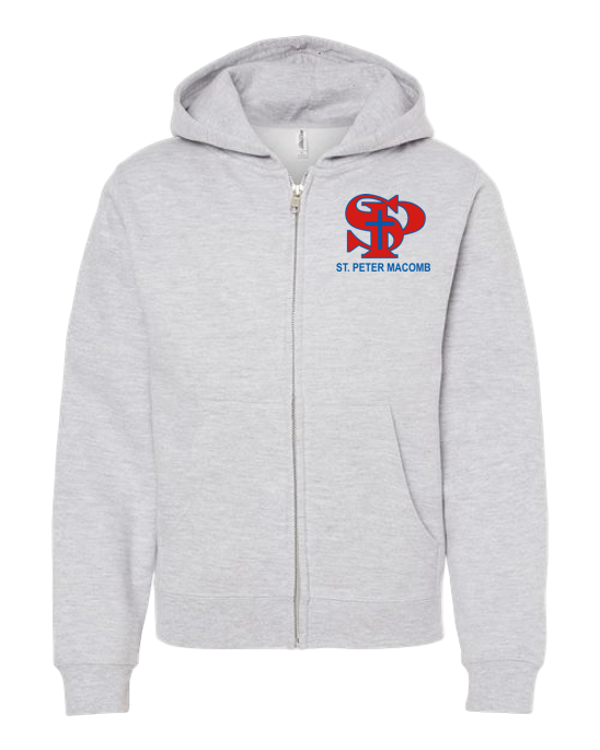 Independent Trading Co. Midweight Full-Zip Hooded Sweatshirt