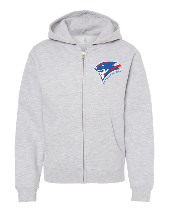 Independent Trading Co. Midweight Full-Zip Hooded Sweatshirt