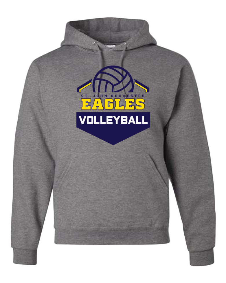 JERZEES Adult Unisex & Youth NuBlend® Hooded Sweatshirt
