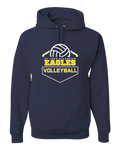 JERZEES Adult Unisex & Youth NuBlend® Hooded Sweatshirt