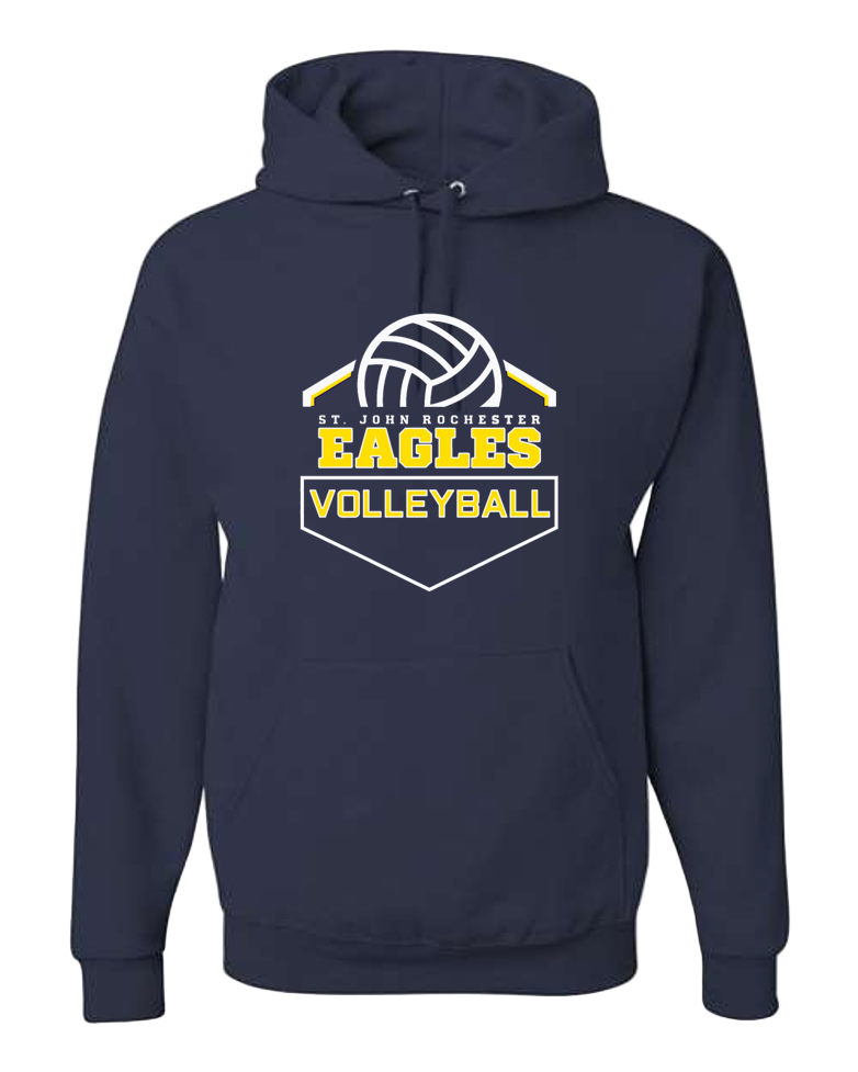 JERZEES Adult Unisex & Youth NuBlend® Hooded Sweatshirt