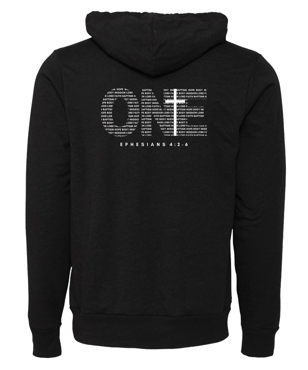 SPM 'ONE' Full-Zip Hooded Sweatshirt