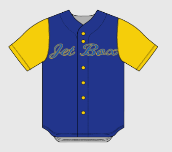 (2) JETBOX Sleeve Pattern Jersey