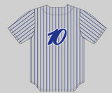 (3) JETBOX Old School Pinstripe Jersey