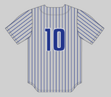 (3) JETBOX Old School Pinstripe Jersey