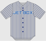 (3) JETBOX Old School Pinstripe Jersey
