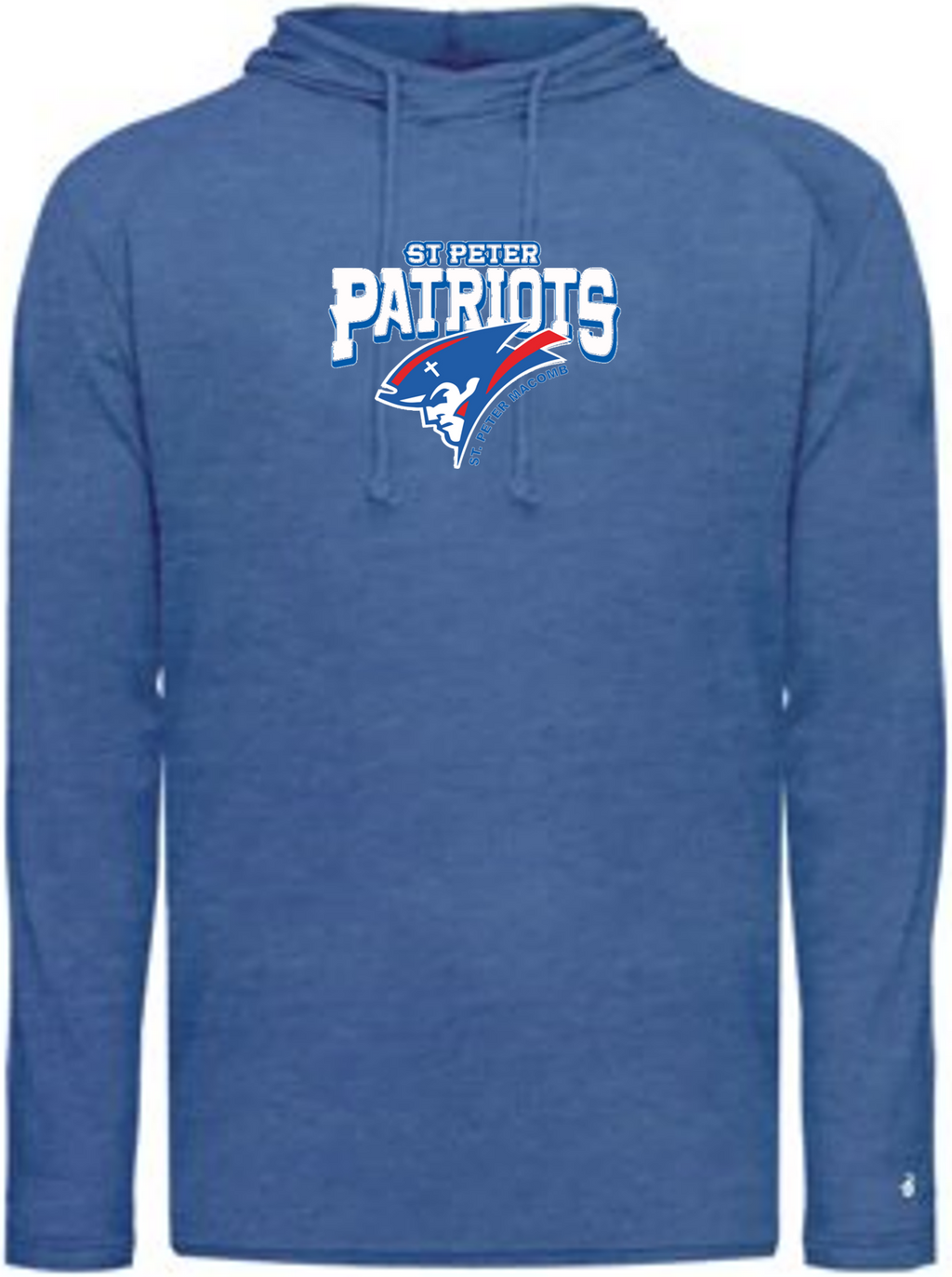 SPM Tri-Blend Long Sleeve Hooded Tee