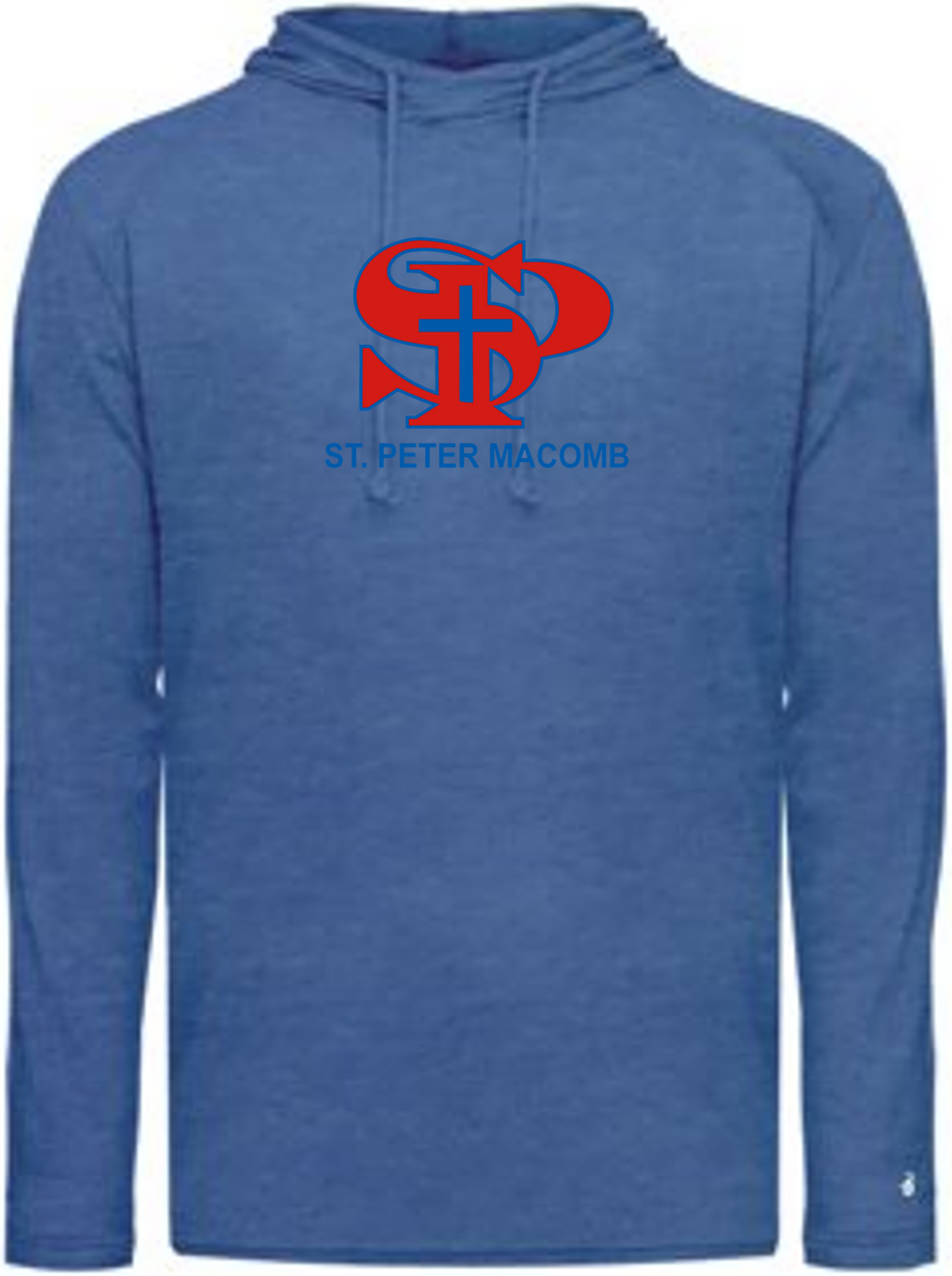 SPM Tri-Blend Long Sleeve Hooded Tee