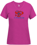 SPM Women's Tri-Blend Tee V Neck