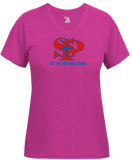 SPM Women's Tri-Blend Tee V Neck