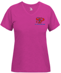 SPM Women's Tri-Blend Tee V Neck