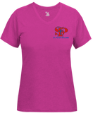 SPM Women's Tri-Blend Tee V Neck