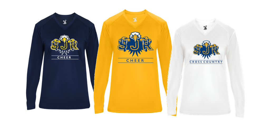 SJR-Athletics Ultimate Softlock Women's V-Neck Long Sleeve Tee