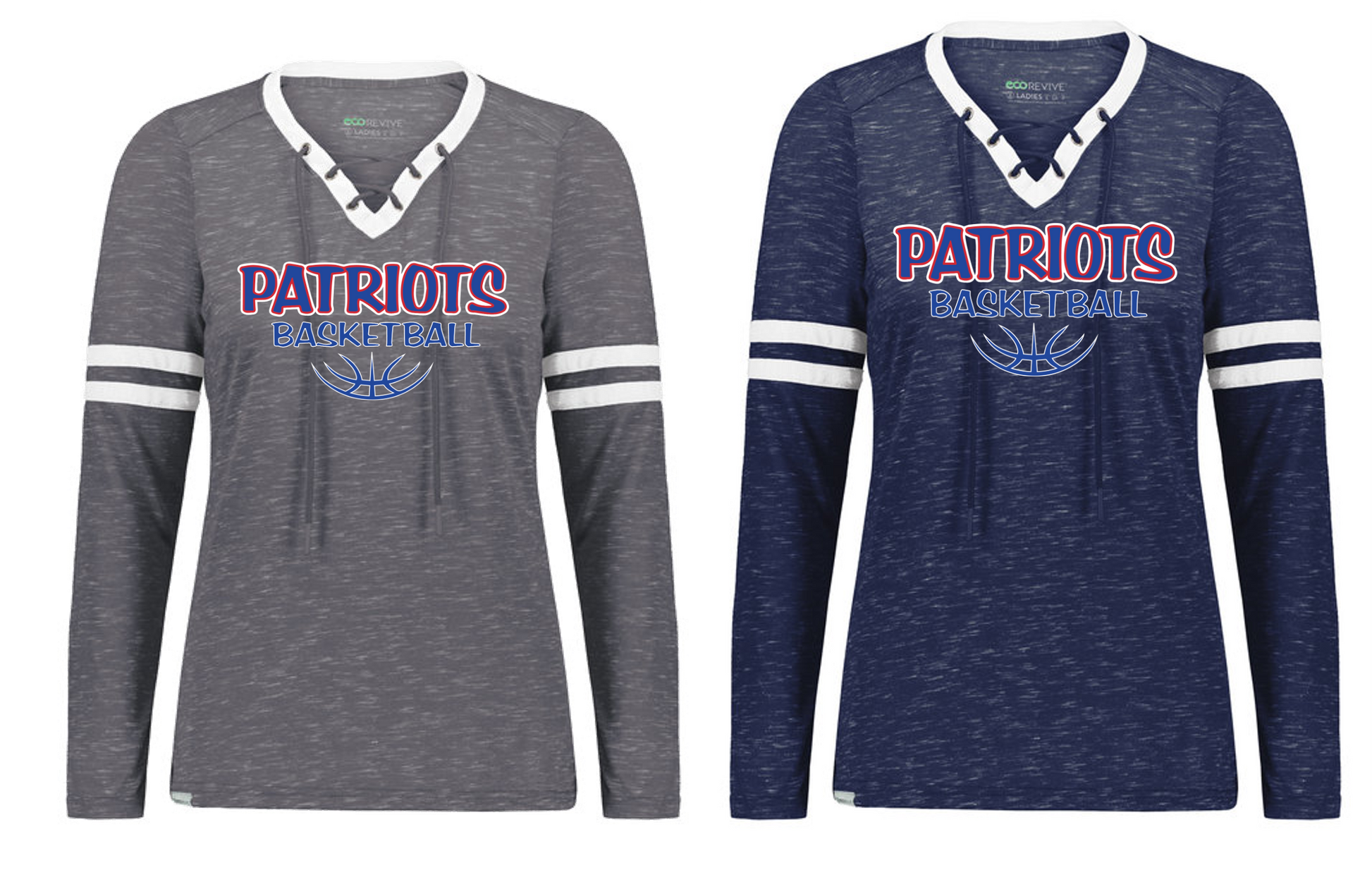 2025 SPM Basketball Ladies' Monterey Long-Sleeve V-Neck
