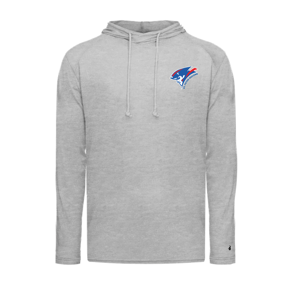 SPM Tri-Blend Long Sleeve Hooded Tee