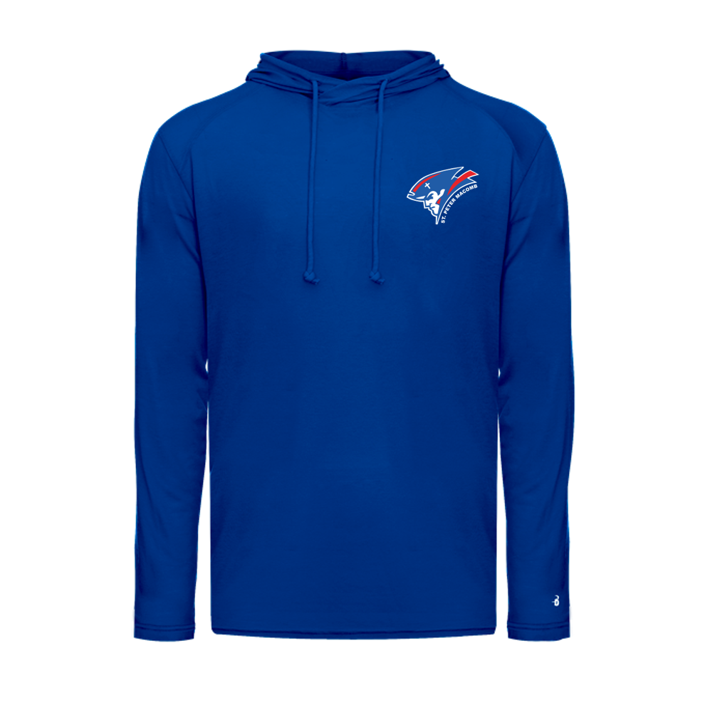 SPM Tri-Blend Long Sleeve Hooded Tee