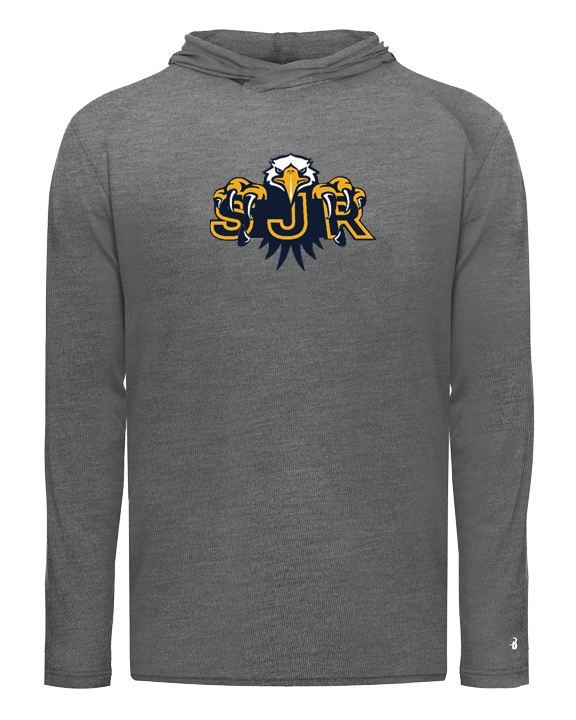 SJR Tri-Blend Youth Long Sleeve Hooded Tee