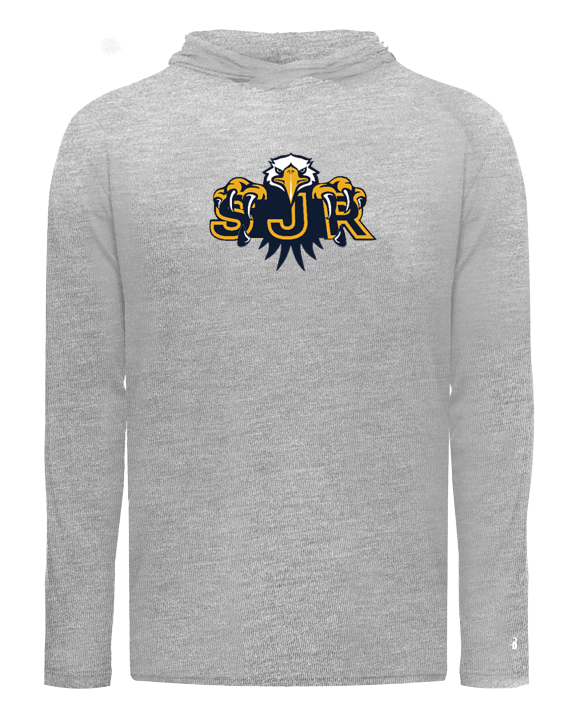 SJR Tri-Blend Youth Long Sleeve Hooded Tee