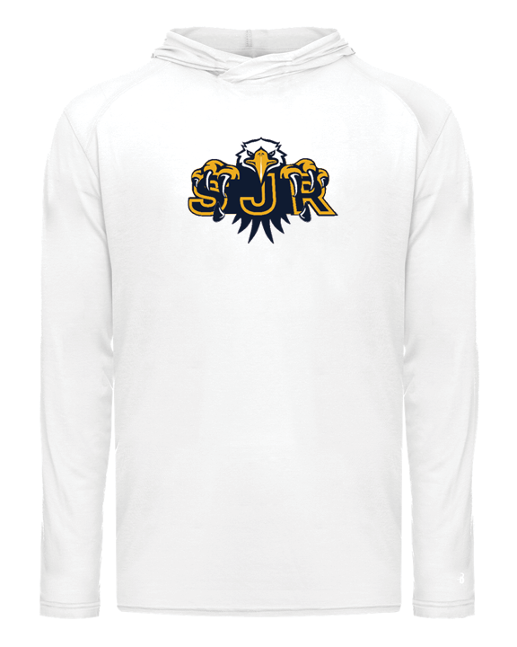 SJR Tri-Blend Youth Long Sleeve Hooded Tee