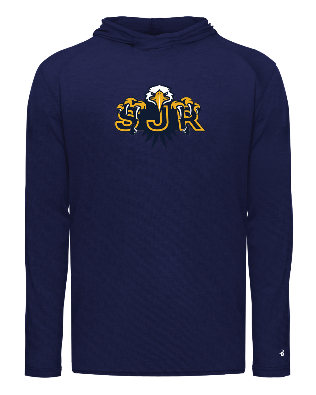 SJR Tri-Blend Youth Long Sleeve Hooded Tee
