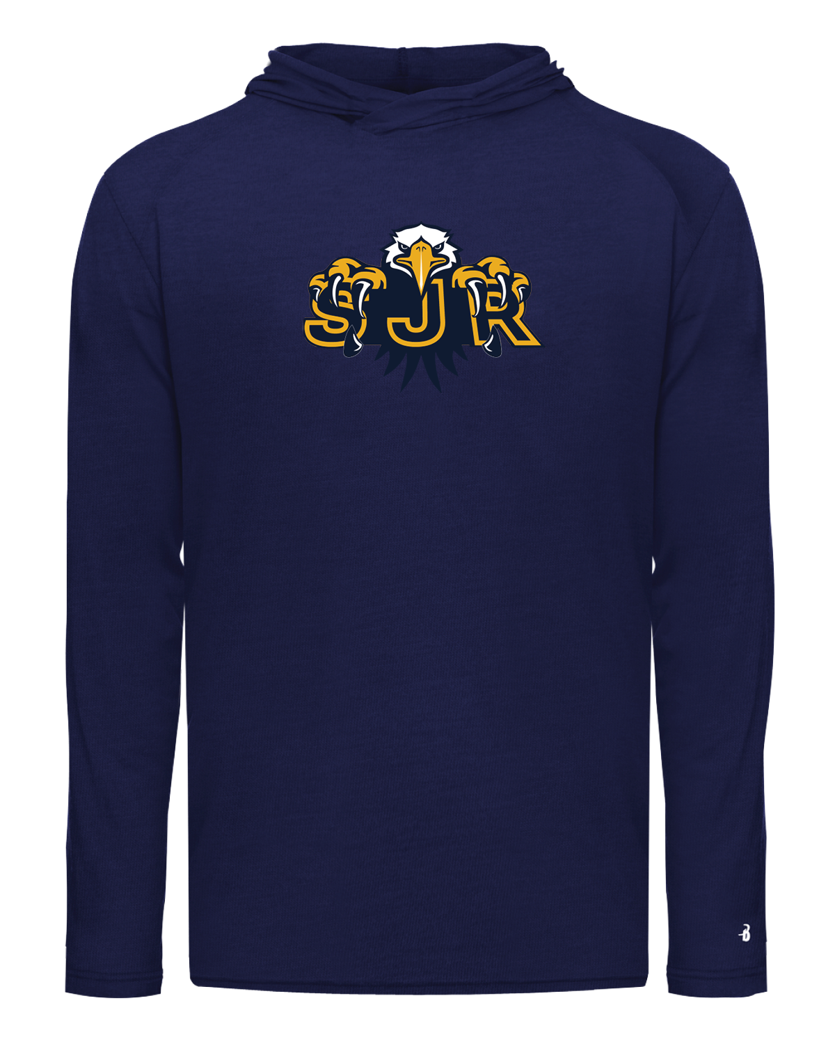 SJR Tri-Blend Youth Long Sleeve Hooded Tee