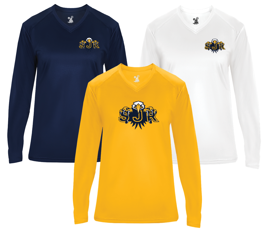 SJR Ultimate Softlock Women's V-Neck Long Sleeve Tee