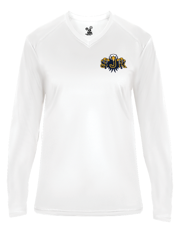 SJR Ultimate Softlock Women's V-Neck Long Sleeve Tee
